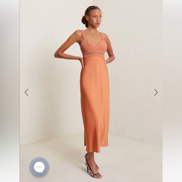 ALC v neck maxi dress USA small - Picture 4 of 10